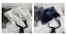 Laden Sie das Bild in den Galerie-Viewer, GABY Premium Plush Material Tote Shoulder Bag - Bali Lumbung