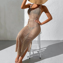 Indlæs billede til gallerivisning FIKA Women&#39;s Swimwear Cover-Up Dress with Slit - Bali Lumbung