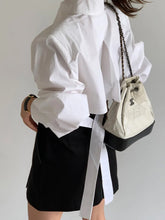 Cargar imagen en el visor de la galería, TONY Buckle Shirt with Long Sleeves and Single-Breasted Closure