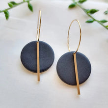 Load image into Gallery viewer, CHIA Geometric Acrylic Circle Hoop Earrings for Women