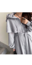 Indlæs billede til gallerivisning LULA Winter Matching Sets Turn Down Collar Jacket Crop Double Breasted V-Neck Dress - Bali Lumbung