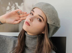 SAGE Women's Beret: Elegant, Beautiful, Luxurious, and Soft