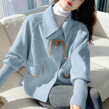 Load image into Gallery viewer, DEE Women&#39;s Autumn Winter Fashion POLO Collar with Button Pocket