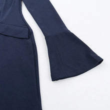 Indlæs billede til gallerivisning AMORE Long Sleeved Mini Skirt Dress features a front pocket - Bali Lumbung