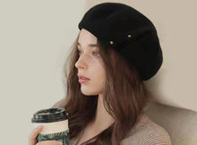 Load image into Gallery viewer, SAGE Women&#39;s Beret: Elegant, Beautiful, Luxurious, and Soft