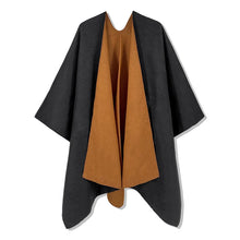 Load image into Gallery viewer, SERBET Poncho - Warm, Thick, Double Sided