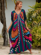 Load image into Gallery viewer, BRIG Kaftan Cover-Up Women Beachwear Swimsuit Cover-ups Bohemian Beach Dress