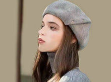 Load image into Gallery viewer, SAGE Women&#39;s Beret: Elegant, Beautiful, Luxurious, and Soft