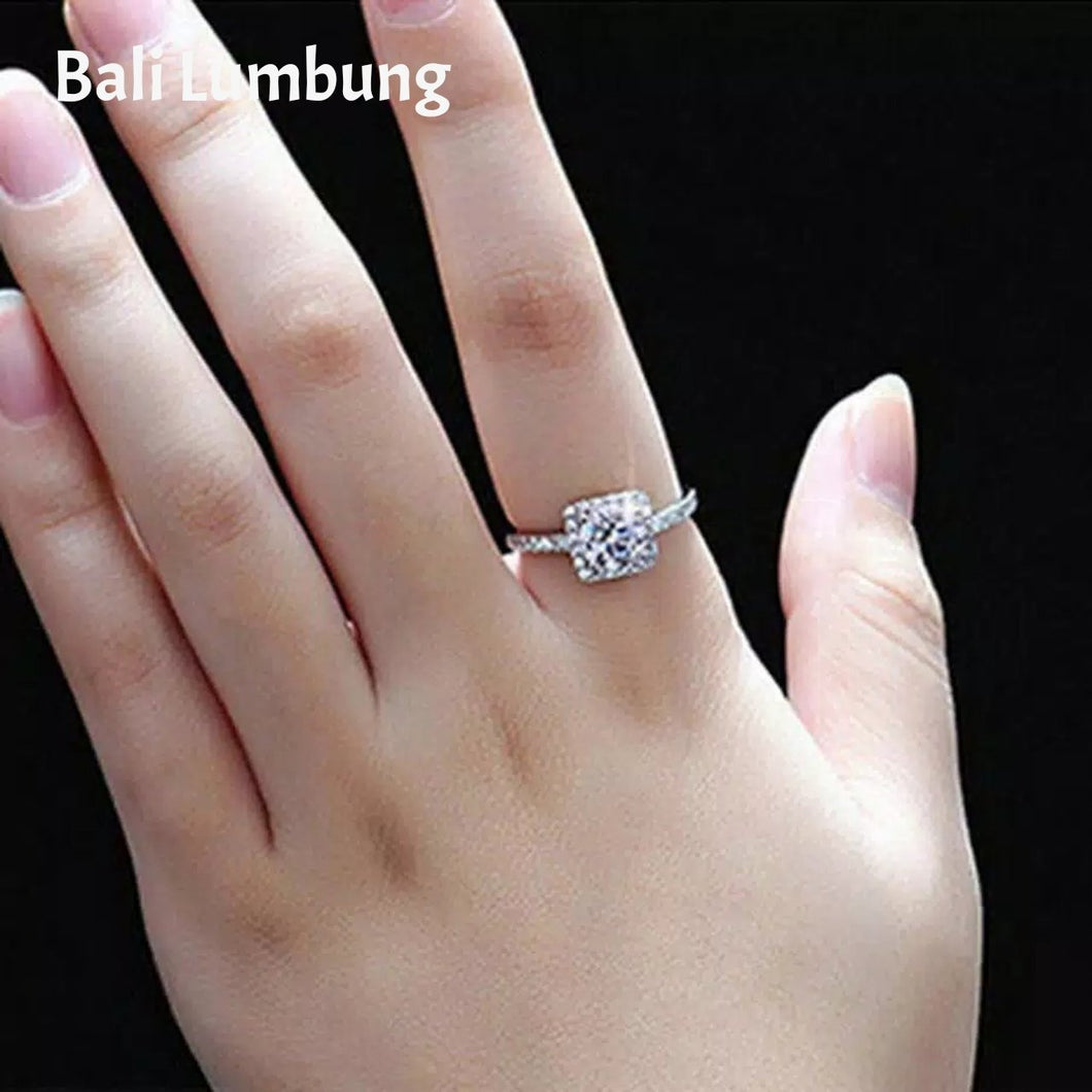 KATE Crystal Engagement Rings - Bali Lumbung
