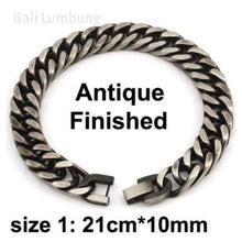 Load image into Gallery viewer, BEN Classic Sterling Steel Chromium Nickel Chain Bracelet - Bali Lumbung