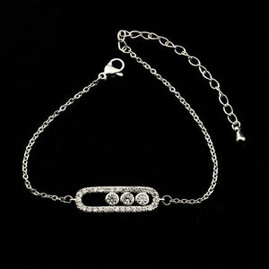 UILIL Cubic Zirconia Beads Bracelet