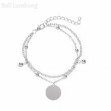 Laden Sie das Bild in den Galerie-Viewer, AILA 4 Pcs/Set Tassel Silver Bracelets - Bali Lumbung