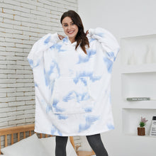 Cargar imagen en el visor de la galería, KOOL Winter Women Oversize Hoodies Blanket Fleece with Pocket - Bali Lumbung