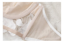 Laden Sie das Bild in den Galerie-Viewer, MIA French Lace Embroidery Brassiere Lingerie Underwear Push-Up Bralette Set