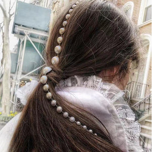 NEUMU Elegant Pearls Hair Clips Crystal Headwear - Bali Lumbung