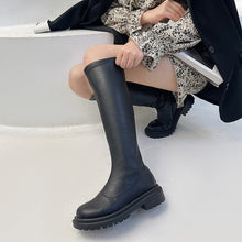 Laden Sie das Bild in den Galerie-Viewer, BLYTE #1 Trendy Colors Chunky Heels Knee High Chelsea Boots - Bali Lumbung
