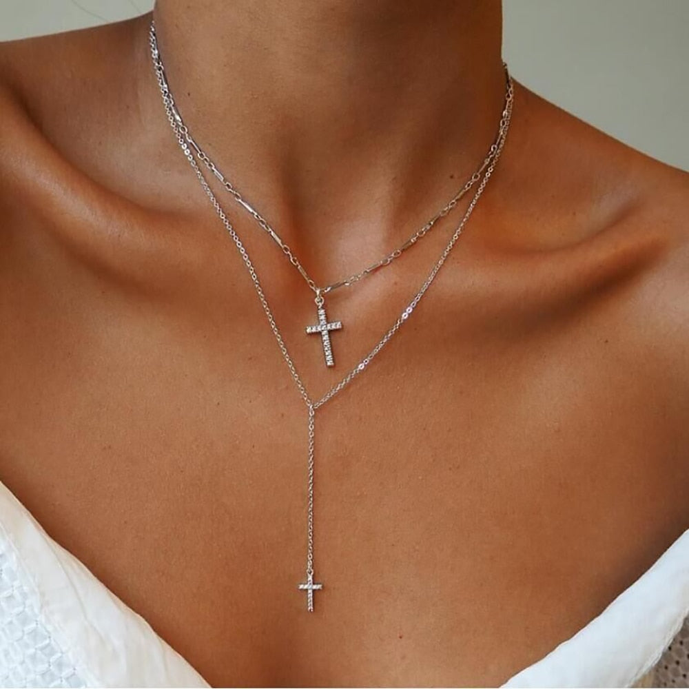 Boho Style Plated 26 letter Snake Bone Chain Double layer - Temu