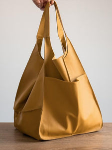 RACHIE Casual Soft Large Tote Designer Shoulder Bag - Bali Lumbung
