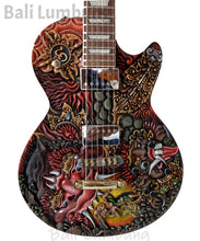 Load image into Gallery viewer, &quot;KALARAU&quot; (original guitar hand carving body wood work) - Bali Lumbung