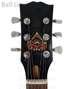 "KALARAU" (original guitar hand carving body wood work) - Bali Lumbung