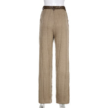 Afbeelding in Gallery-weergave laden, ZARE #2 Classic Loose High-Waisted Wide Bottom Knitted Pants - Bali Lumbung