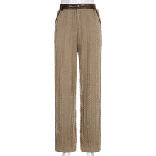 Load image into Gallery viewer, ZARE #2 Classic Loose High-Waisted Wide Bottom Knitted Pants - Bali Lumbung