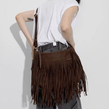 Indlæs billede til gallerivisning JOSEPHINE Bohemian Vintage Shoulder Crossbody Style Fringe Bag