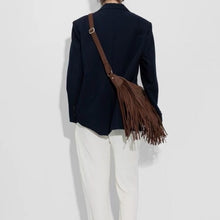 Indlæs billede til gallerivisning JOSEPHINE Bohemian Vintage Shoulder Crossbody Style Fringe Bag