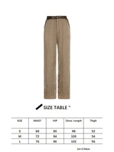Afbeelding in Gallery-weergave laden, ZARE #2 Classic Loose High-Waisted Wide Bottom Knitted Pants - Bali Lumbung