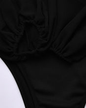 Load image into Gallery viewer, RHONA Sheath Long Puff Sleeve Rompers Bodysuits Square Collar Fashion