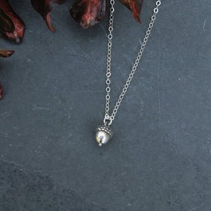 CONE #2 Pine Cone Pendant Necklace