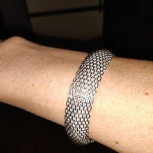 Afbeelding in Gallery-weergave laden, LIONI Sterling Silver Braided Bangles Bracelets