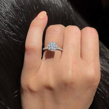 Cargar imagen en el visor de la galería, GISELLE Crystal Ring for Women Engagement Round Shape Ring - Bali Lumbung