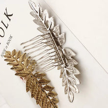Load image into Gallery viewer, LEAVY Vintage Women Leaves Shape Hair Comb Clips - Bali Lumbung