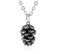 Load image into Gallery viewer, CONE Pine Cone Pendant Necklace - Bali Lumbung