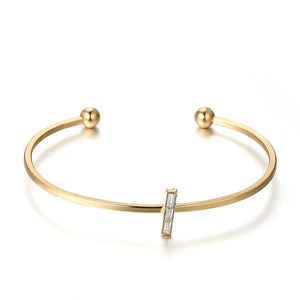 LEXY 5 Pieces Bohemian Gold Bangle and Chain  Bracelets