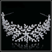 Load image into Gallery viewer, HANNA Cubic Zirconia Hair Accessories for Fashion Wedding