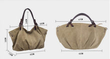 Cargar imagen en el visor de la galería, STELLA #2 Women Canvas Messenger Crossbody Tote Designer Bags - Bali Lumbung
