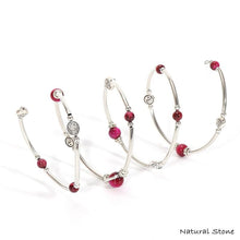 Afbeelding in Gallery-weergave laden, MALIKA 4 Layer Boho Natural Stone Beads Bangle Wrap Around Bracelets