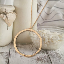 Indlæs billede til gallerivisning ANNIE Gold Color Medallion Circle Pendant Long Necklaces - Bali Lumbung