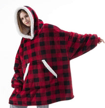 Load image into Gallery viewer, KOOL Winter Women Oversize Hoodies Blanket Fleece with Pocket - Bali Lumbung
