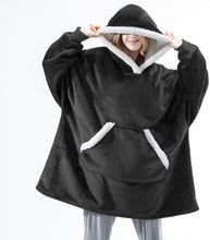 Laden Sie das Bild in den Galerie-Viewer, KOOL Winter Women Oversize Hoodies Blanket Fleece with Pocket - Bali Lumbung