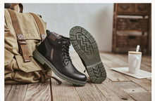 Cargar imagen en el visor de la galería, KEON Comfy Durable Outsole Lace-up Men&#39;s Boots