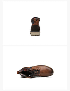 KEON Comfy Durable Outsole Lace-up Men's Boots