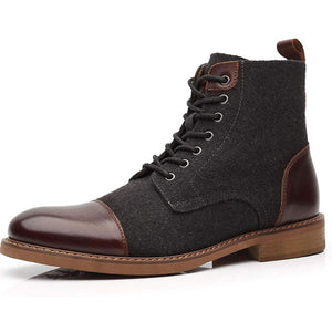 JAS Casual Lace Up Oxford Men's Ankle Boots - Bali Lumbung