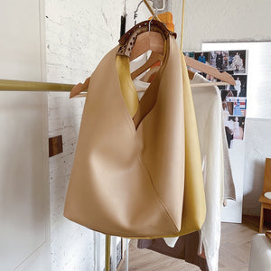 ELLON Soft Vegan Leather Women's Large Shoulder Bags