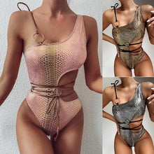Load image into Gallery viewer, FINLEY One Shoulder Women One-piece Swimsuit Monokini - Bali Lumbung