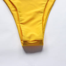 Indlæs billede til gallerivisning EVANGELINE Bandeau Ruffled Bikini Swimwear Women Swimsuit
