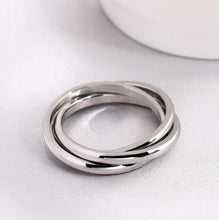 Load image into Gallery viewer, ROYAL Tricolored or Silver  Colors Classic Rolling Rings - Bali Lumbung