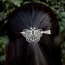 Indlæs billede til gallerivisning SIAM Vintage Metal Hair Stick Barrette Clip - Bali Lumbung
